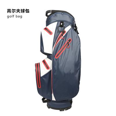 China Waterproof Large Capacity Navy Blue Golf Cart Bag for sale