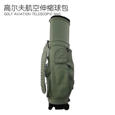 China Luxury Custom Travel Golf Bag With Wheels for sale