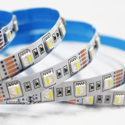 China Theme Park New 2021 RGBW LED 12V waterproof 24V 5050smd lighting flexible 5050 led strip 24v rgbw 4 in1 for sale