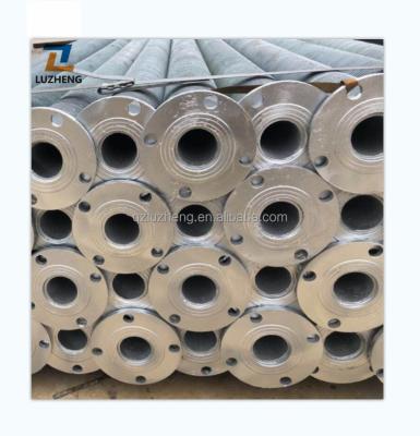 China Heater Parts Hot Dipped Galvanized Finned Steel Pipe For Air Heating Greenhouse for sale