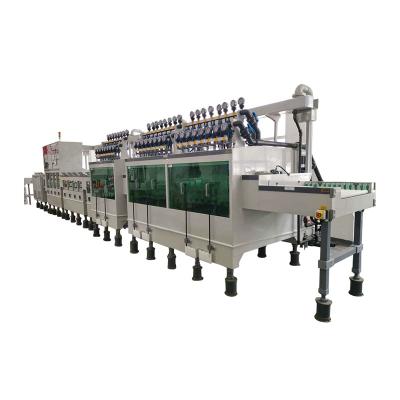 China PP 12/15/20MM production of new products automatic metal material jet stripping development of etching machine production line for sale