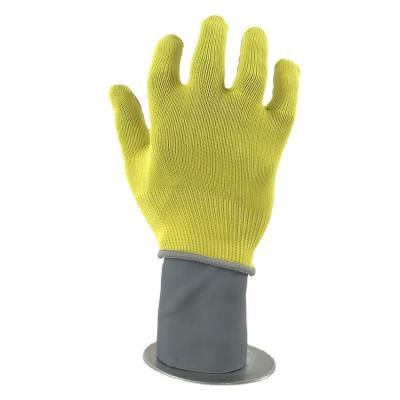 China Hot Selling Anti-Cut QI PVC Non-slip Colorful Work Gloves Safety Glove Outdoor Hand Gloves For Women for sale