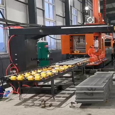 China Sistema de carregamento e descarregamento de lajes de pedra Equipamento automático de processamento industrial à venda