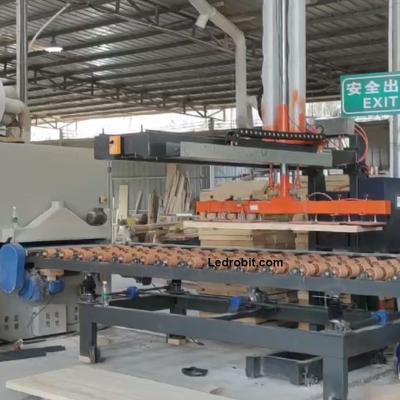 China 800 kg staal PLC-gestuurd houten plaat laden machine Te koop