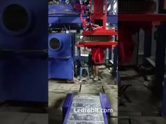 Vehicle blocking Ball loading unloading machine