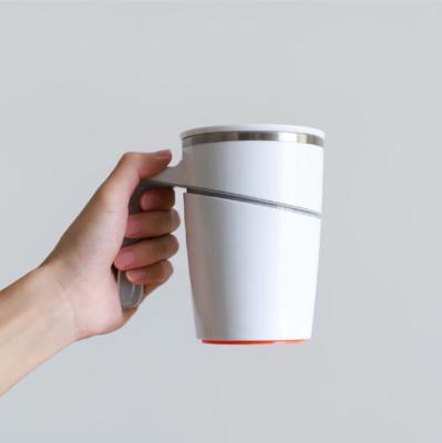 China ARTIART Brand Casual Wholesale Price Factory Directly Never Slip Grace Suction Mug Coffee Cup for sale