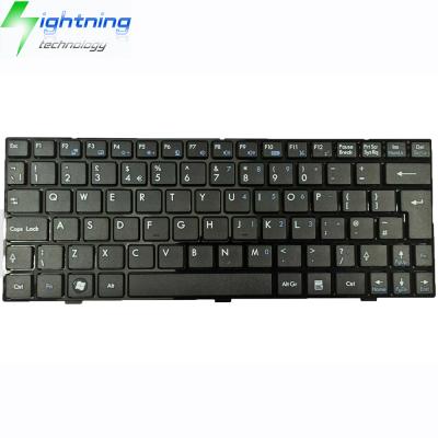 China NEW Original Genuine U135 U131 Numpad Laptop Keyboard For MSI Keyboard Notebook Keyboard US English Black White Replacement for sale