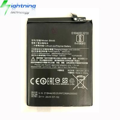 China NEW Genuine Original Mobile Cell Phone Battery BN46 For XIAOMI Note 8 Redmi 7 Note 6 4000mAh 4000mAh 3.85v 15.4wh Phone Battery for sale