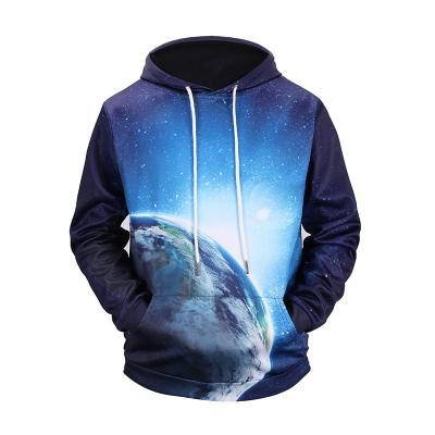 China Colorful Streetwear Polyester Streetwear 3d Printing Anti-pilling Hoodies Men Clothing Sweatshirts Custom Pullover Long Sleeve Hoody for sale