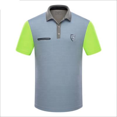 China Wholesale Anti-pilling Two Tone Design Fashion Golf Dry Fit Polo Shirts For Men for sale