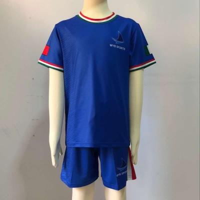 China Shirts & Complete Kids Sports Uniforms Football Junior Football Digital Printing New Model Jersey for sale