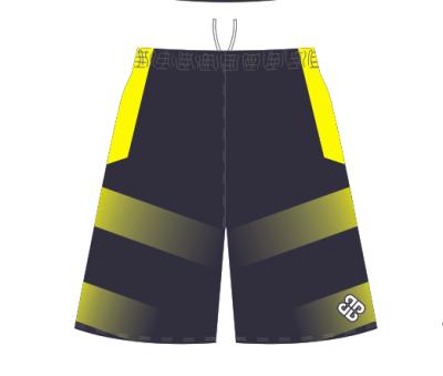 China Custom Made Breathable Sublimation College Team Sublimation Basketball Shorts Quick Dry Uniform for sale