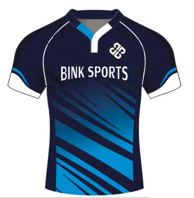 China Wholesale Australian Manufacture Rugby Jersey Antibacterial Custom Design Fitness Rugby Jersey for sale