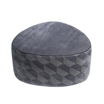 China Adjustable Modern Living Room Furniture Comfortable Soft Oval Chair Pouf Ottoman Foot Stool (Other) for sale