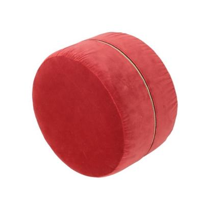 China (Other)Adjustable Round Floor Cushion Cover Seating Moroccan Round Ottoman Pouf Foot Stool for sale