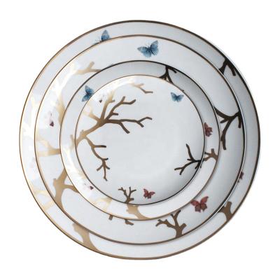 China New Sustainable Innovative China Porcelain Tableware Ceramic Dinnerware for sale