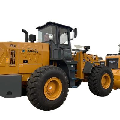 China Garment Shops Cheap High Efficiency Loader LG955H Lonking Wheel Loader For Sale for sale