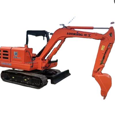 China Garment Shops New LONKING CDM6060 Hydraulic Excavator Mini Mini Digger Loader Bagger with Competitive Prices Meet CE/EPA/EURO 5 Emission for sale