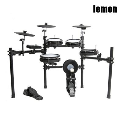 China Pad 8 Including Bass Drum Lemon Drum T500 Expandable Electronic 8 Piece Mesh Head Drum Set for sale