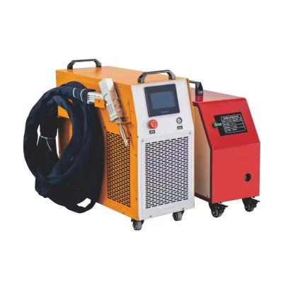 China Portable Laser Welding Machine in Handrail Held Cutting and Spot Laser Fiber Laser Welding Machine Clean Welder Auto Feeding Product for sale