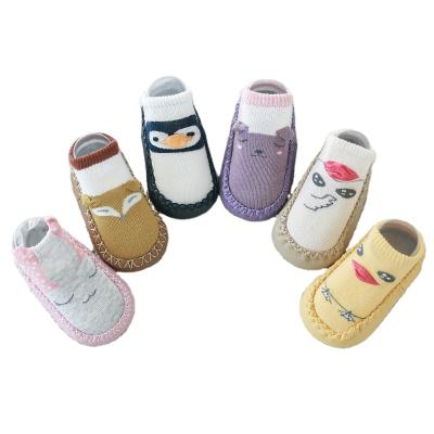 China New Arrival Breathable Baby Socks Cartoon Patterned Baby Socks With Combed Cotton Cute Sweat-ABS for sale