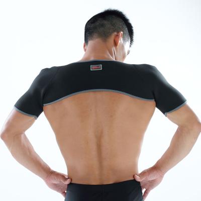 China Daily Life + Sports Improve Neoprene Double-Shoulder Sports Support Back Pad Strap For Gym for sale