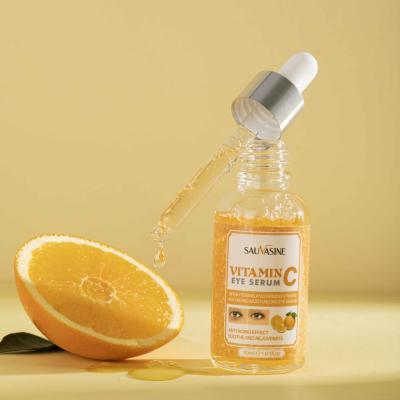 China Wholesale 30ml Moisturizer Vitamin C Serum Set Logo With Hyaluronic Acid For Eye Anti Aging Private Label Vitamin C Eye Serum for sale