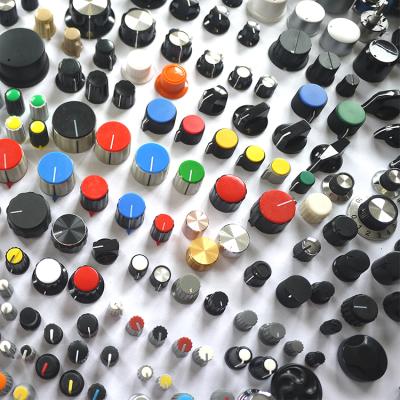 China Plastic Color Knob Potentiometer Aluminum Knob for sale