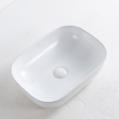 China Wholesale Easy Clean Handmade Ceramic Above Basin Small Wash Basin Wash Basin Bathroom Sink Bathroom Art for sale