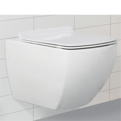 China Concealed Cistern Tending Products Closet Toilet Wall Hung WC Toilet for sale