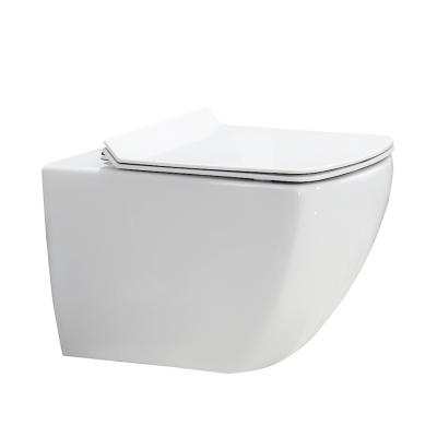 China Modern Wall Mounted European Toilet Cistern Wc Concealed European Ceramic Toilet Bowl For Bathroom for sale