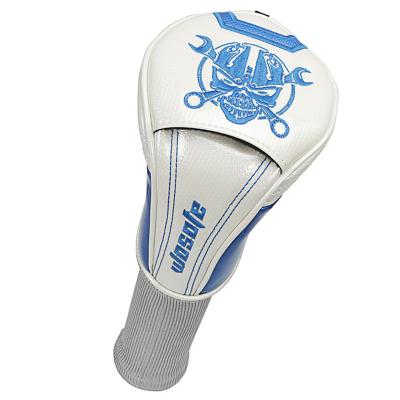 China Premium Custom Driver Putter Fairway Leather PU Leather Golf Wood Headcovers OEM Logo Golf Golf Iron Sports Headcovers for sale