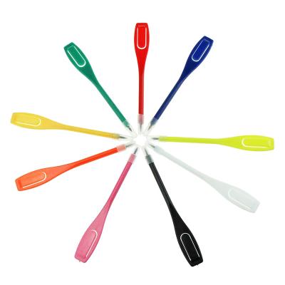 China Golf Scoring Pencil Customized Plastic Mini Colorful Golf Score Pencil With Clip Printing Logo for sale