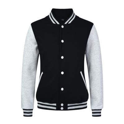 China Viable New Design Fashion Viable Jacket Men's Colorful Baseball Patch Men's Slim Fit College Varsity Jacket Fleece Button Coat for sale