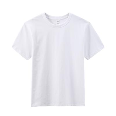 China 2021 OEM High Quality Round Neck Men's Anti-pilling 100% Cotton Black And White T-shirt For Summer In Daily Life for sale