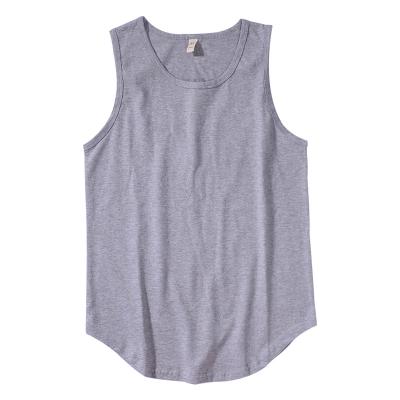 China European American FB men's fashion brand cotton solid color anti-shrink style runner anti-shrink fashionable vest sleeveless sweat vest men's bottom T-shirt for sale