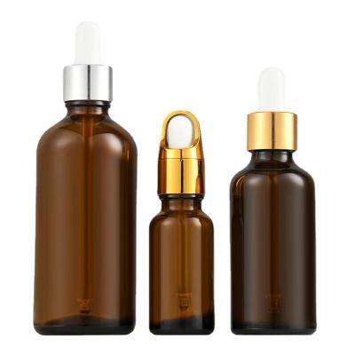 China Wholesale 15ml 30ml 50ml 100ml 240ml 480ml Brown Boston Refined Oil Bottle Bottom Environmental Friendly Oil Bottle for sale