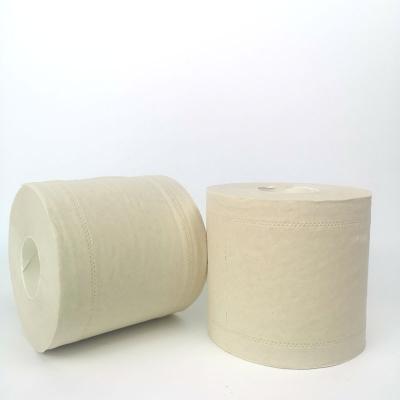 China Wash Room Virgin Pulp Embossed Bamboo Tissue Paper/Cheap Soft Toilet Paper Roll Virgin Bathroom Tissue Paper/Custom Toilet Paper for sale