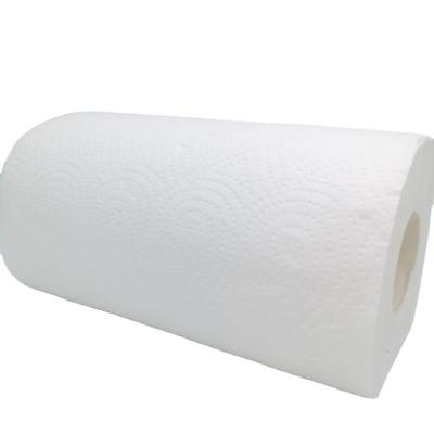 China Virgin Pulp Low Price Guaranteed Quality Kitchen Paper Rolls Tissue Kitchen Tissue Paper Hand Towel for sale