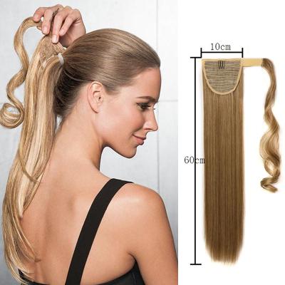 China #27/613 Inch Synthetic Color DIFEI 22 Ponytail Straight Texture Clip In Ponytail Synthetic Ponytail Fiber Hair Extension Heat Resistant Ponytail for sale