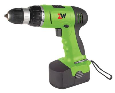 China DIY Use 10MM Hand Cordless Drill Electric Power Tools with ABS Material , LED Light for sale