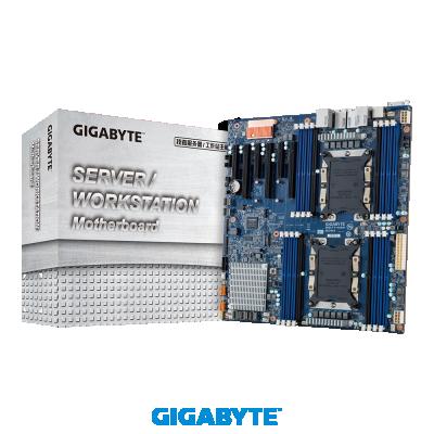 China Server Gigabyte MD71- HB0 Server Motherboard, L Chipset, P Socket LGA-3647, Extended ATX Purley Xeon Extended Good Quality for sale