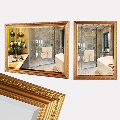 China Eco - Friendly Adhesive Antique Picture Frame Large Wall Mirror Frame for sale