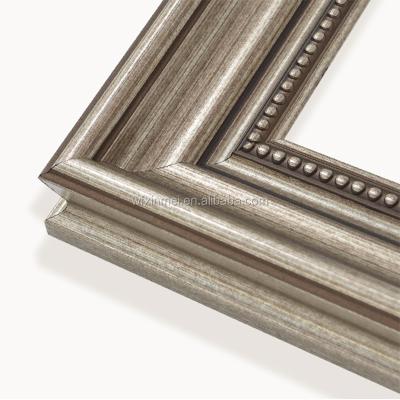 China Cheap best picture frame slaes silver plastic polystyrene picture frame polystyrene picture frame mount for sale