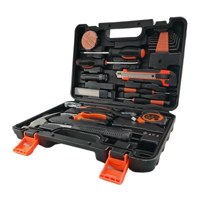 China Multi DIY Tool Kit Hand Tool Set Repair Craft/Car Furniture/Repair 22 Pcs Household Electric Tool Box for sale