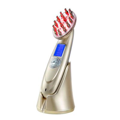 China Anti Hair Removal Customize Private Label Hair Regrowth Treatment Red Light Therapy Laser Hair Loss Hair Comb for sale