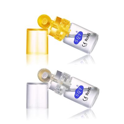 China 2018 Newest Anti-hair Removal AutoImport Gold Derma Roller With 16ml Capacity For Skin Care for sale