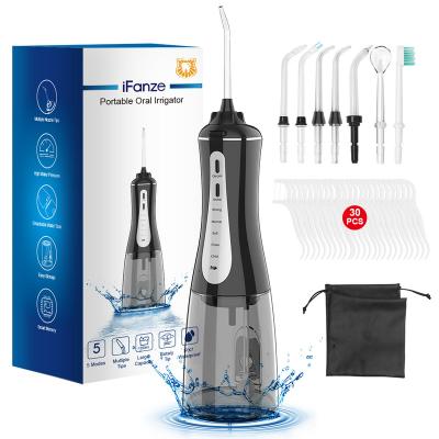 China Effectively Maintains Oral Health Professional Oral Irrigator Rechargeable Portable Dental Irrigator Teeth Clean Exquisite Floss Water Jet Oral Irrigator for sale