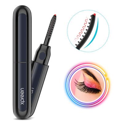 China Electric Heated Eyelash Curling Elecool Eyelash Curler Pen Heated Long Lasting Eye Lash Electric Portable Wick Curler Useful Makeup Tool for Women New Wholesale for sale