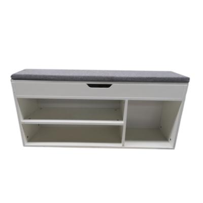 China (Size)Good Quality and Good Price Adjustable Wooden Household Storage Stool Shoe Cabinet for sale